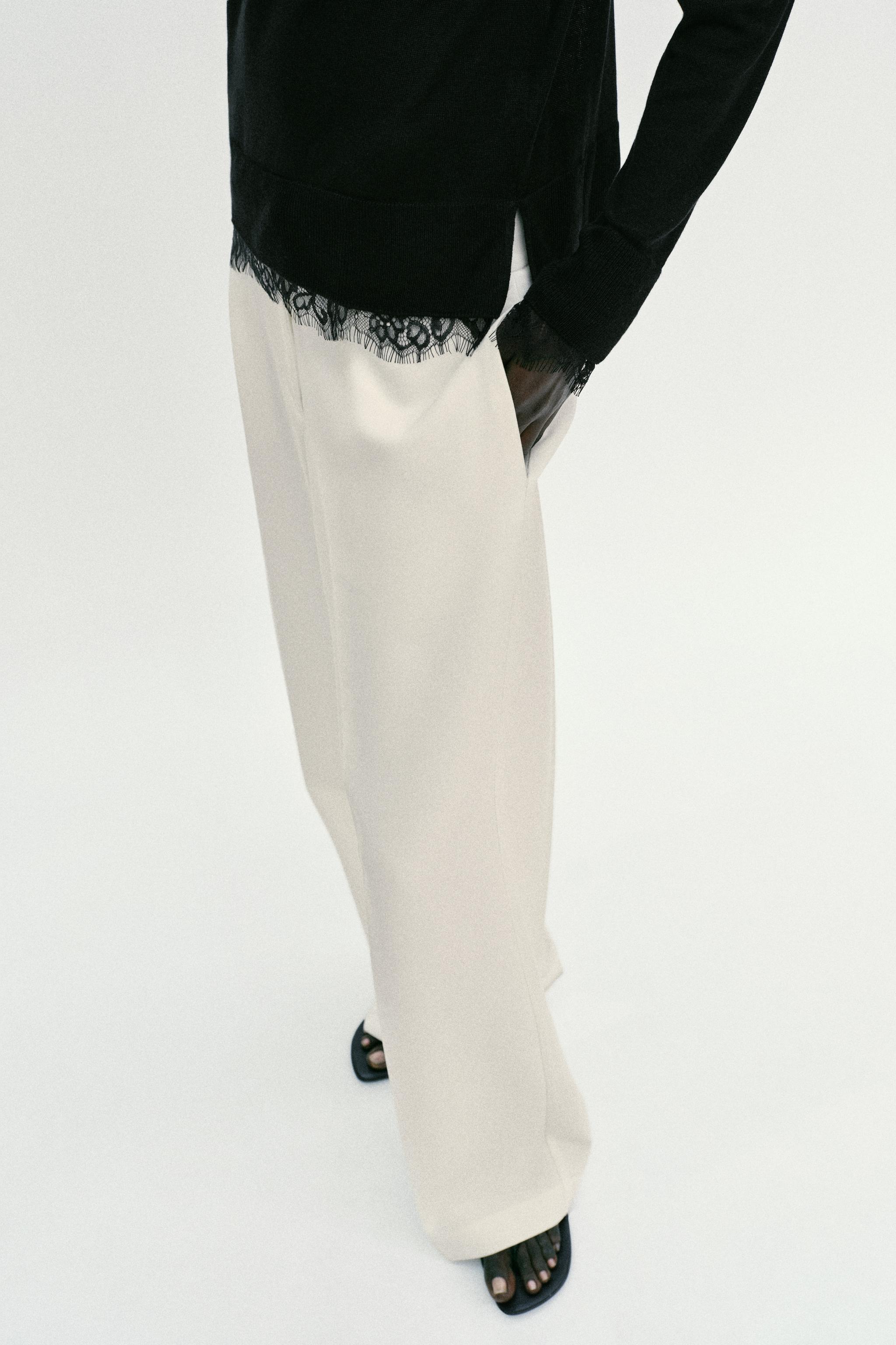 LACE KNIT JUMPER